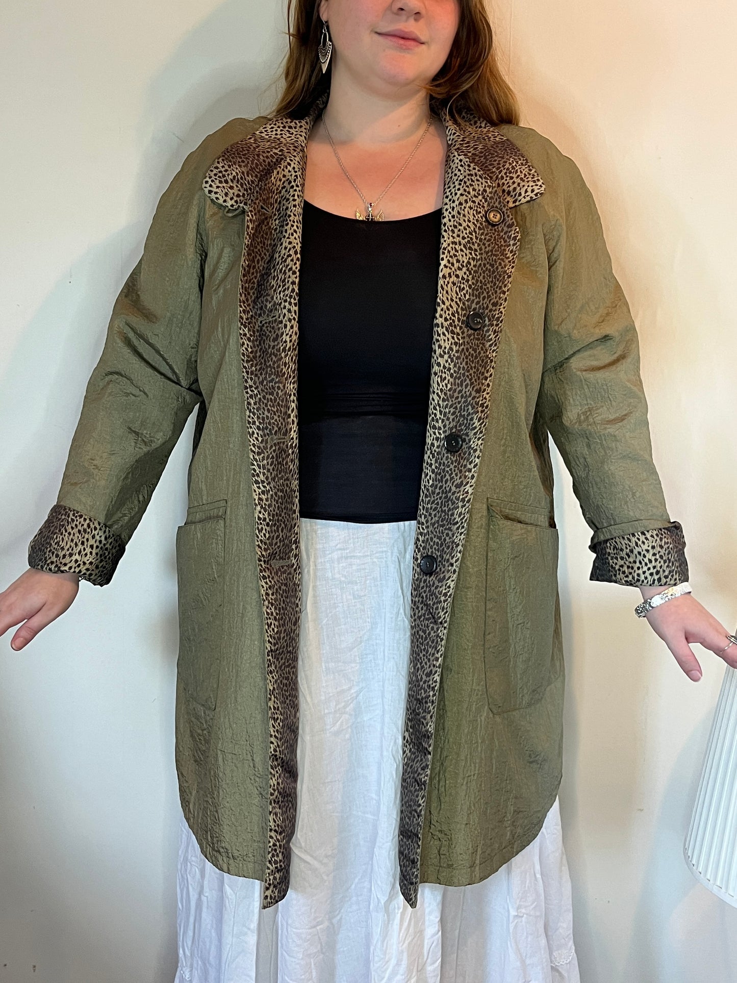 Vintage Reversible Coat - UK 24
