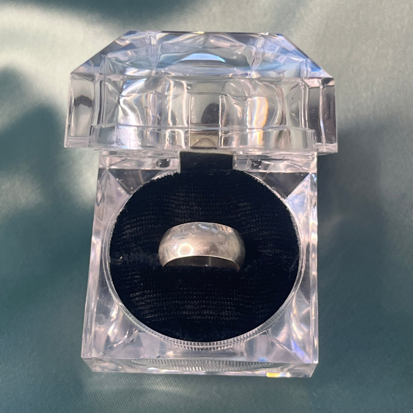 Silver Thick Puffy Ring
