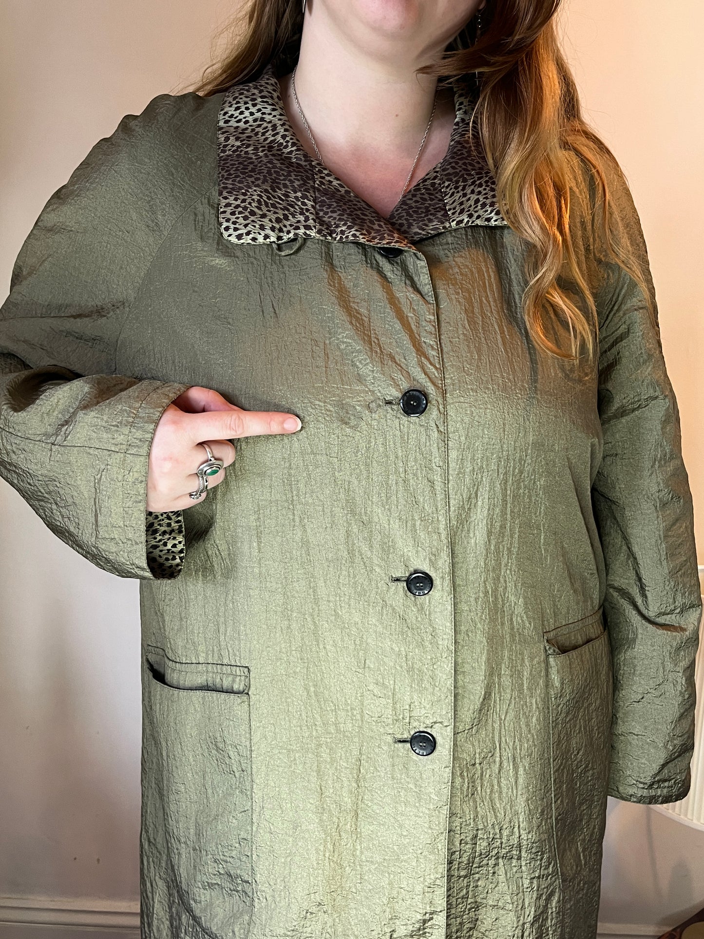 Vintage Reversible Coat - UK 24