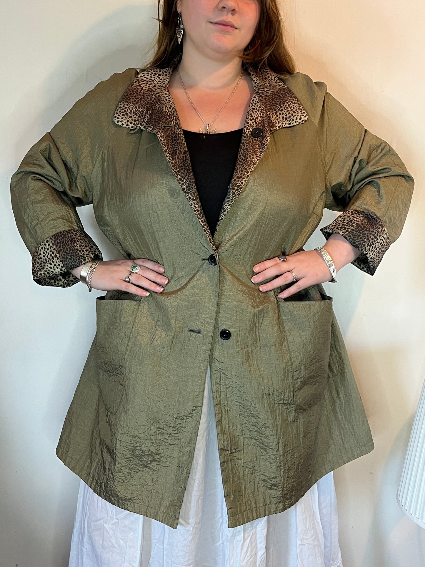 Vintage Reversible Coat - UK 24