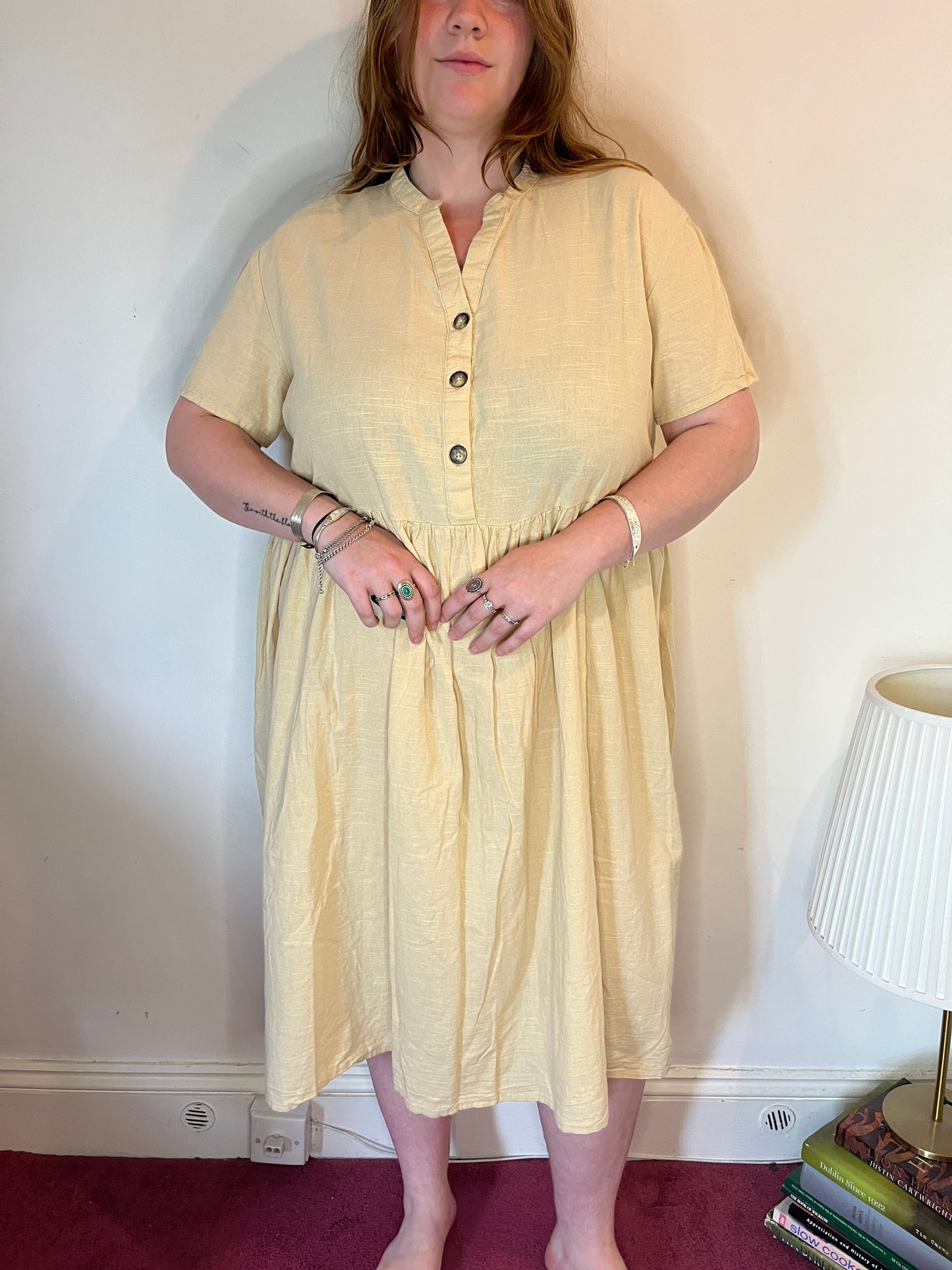 Lemon Drop Smock Dress – UK 20