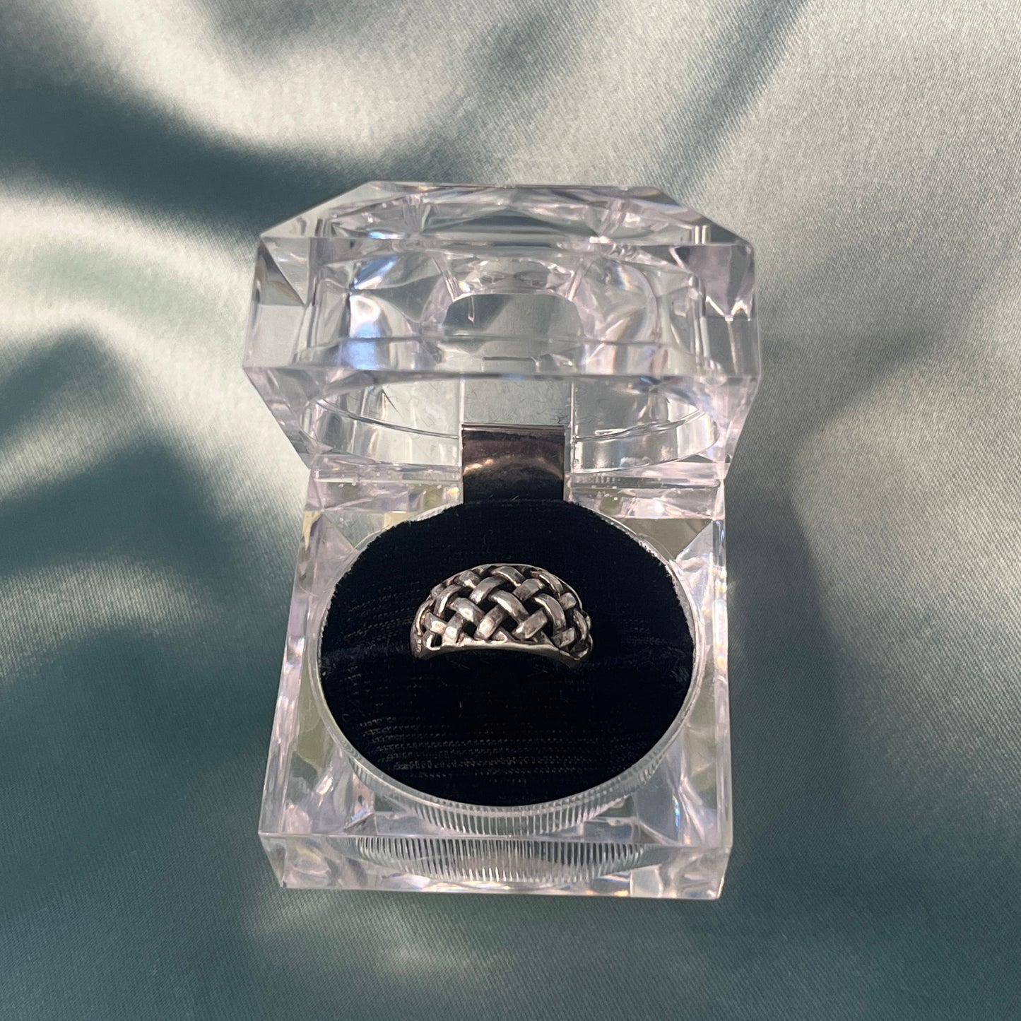 Silver Celtic Woven Ring