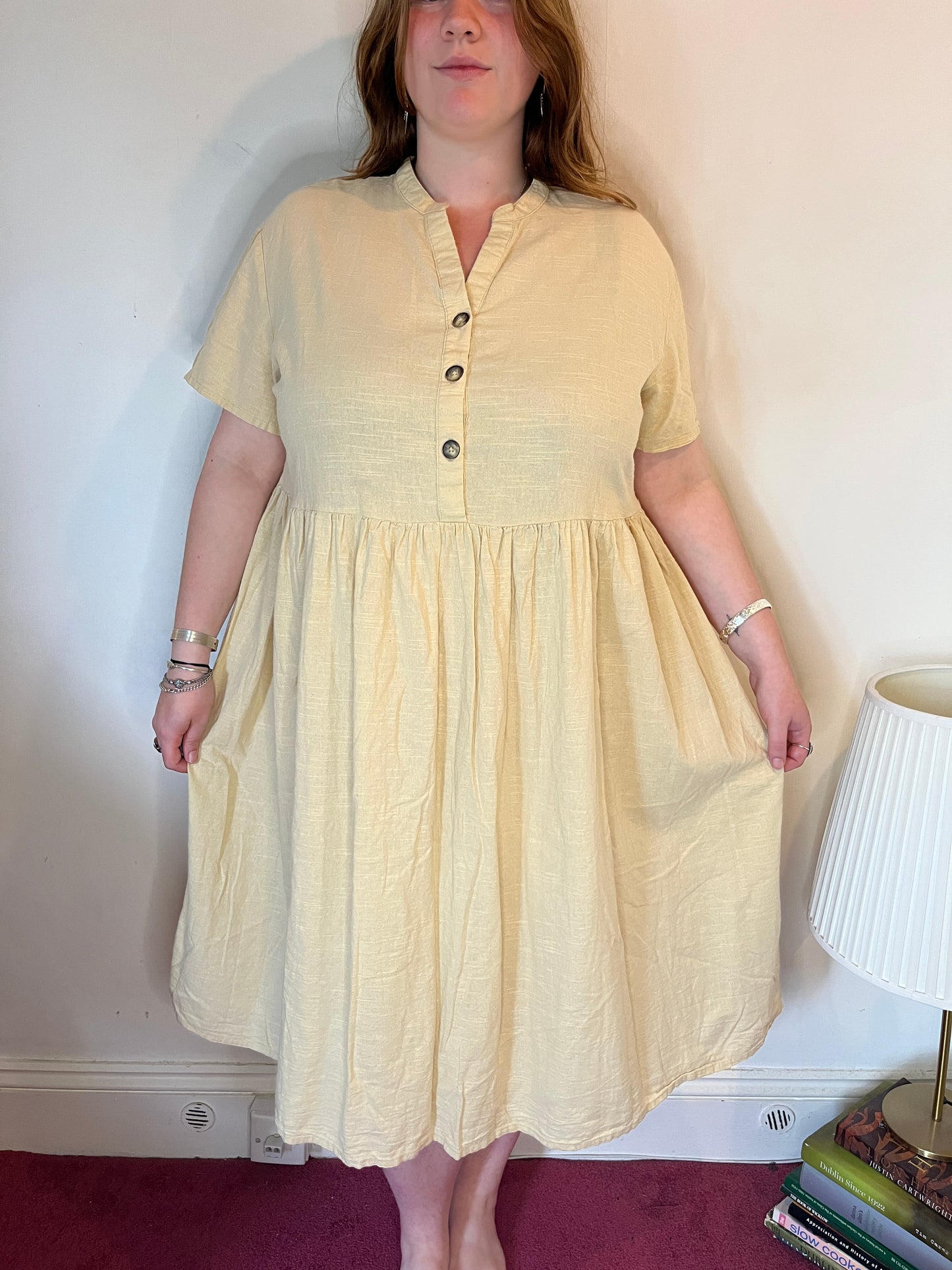 Lemon Drop Smock Dress – UK 20