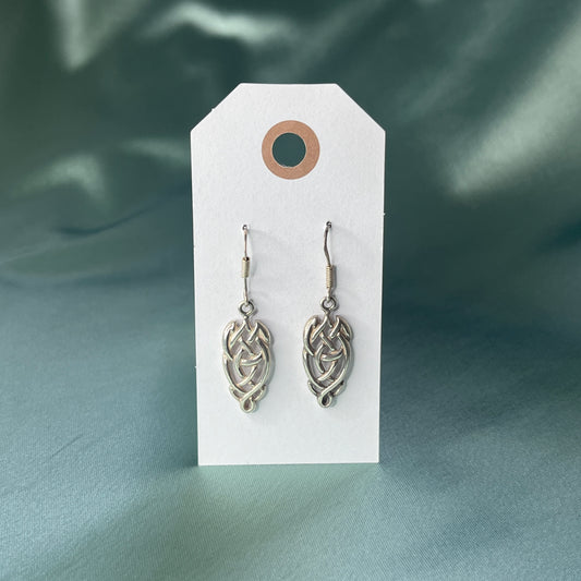Silver Celtic Knot Earrings